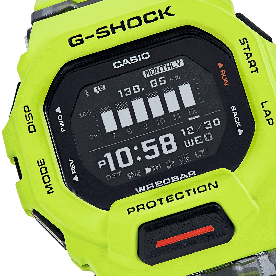 Casio G-Shock G-Squad Digital Quartz Lime Green Watch