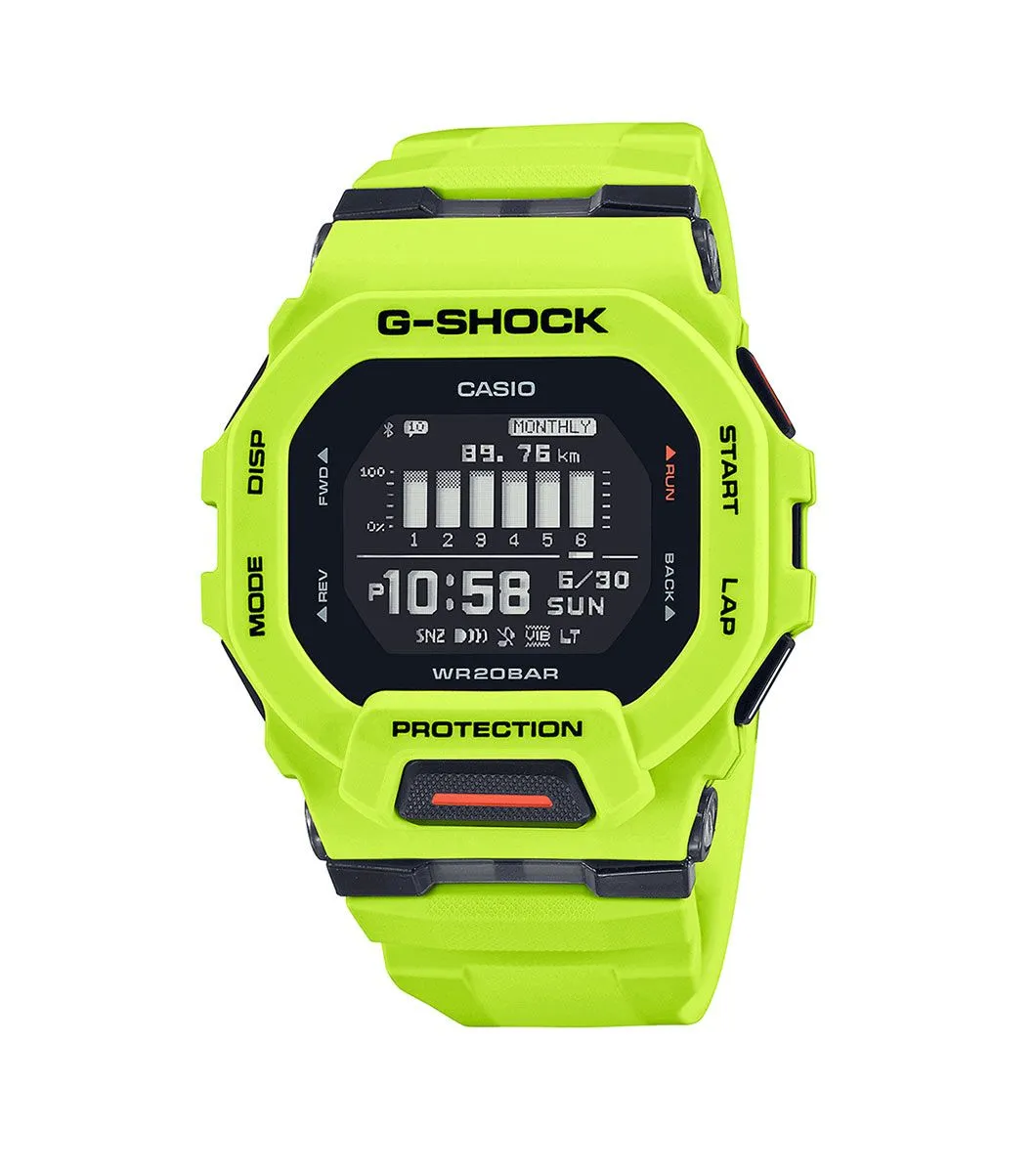 Casio G-Shock G-Squad Digital Quartz Lime Green Watch