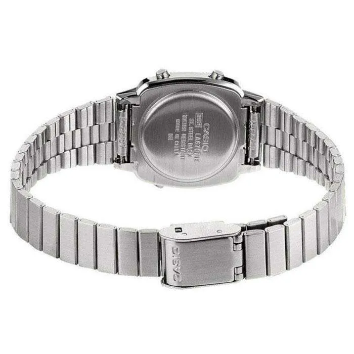 Casio LA670WA-2DF Silver Stainless Watch for Women