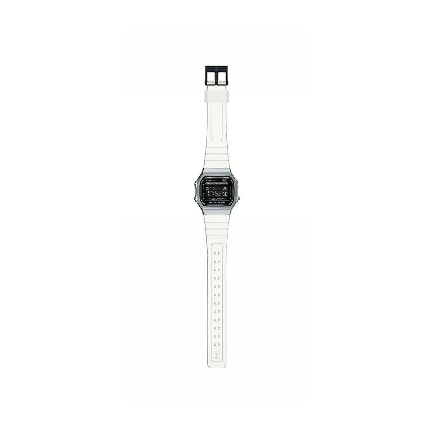 Casio Vintage Digital Transparent Band Watch