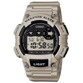 Casio W-735H-8A2 White Resin Watch for Men