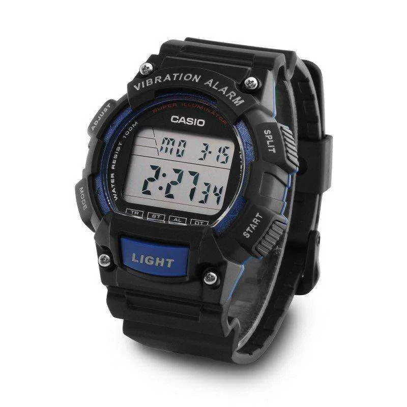 Casio W-736H-2AVDF Black Resin Watch for Men