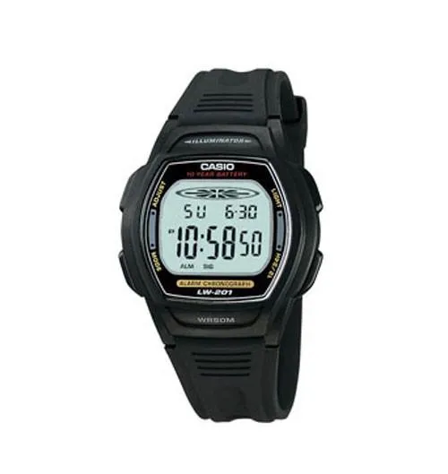 Casio Womens  Digital Alarm Chronograph Watch