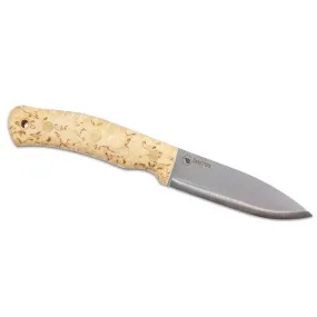 Casstrom No. 10 Swedish Forest Knife, Curly birch, Stainless