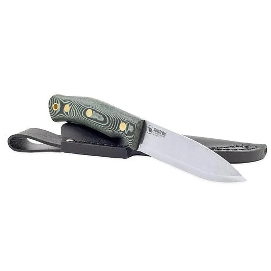 Casstrom No. 10 Swedish Forest Knife, Green micarta, Sleipner steel