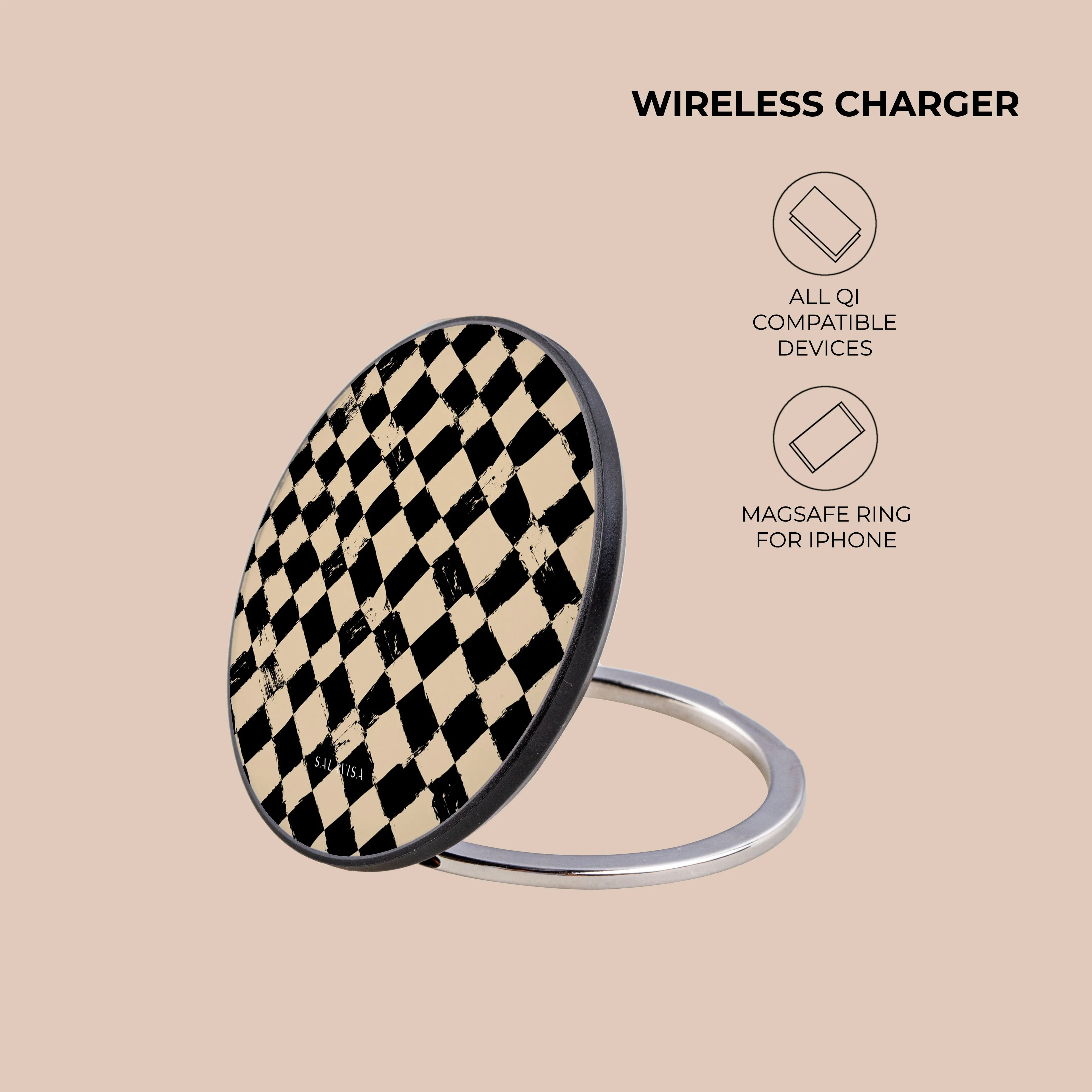 Chess Cross Board Wireless Charger