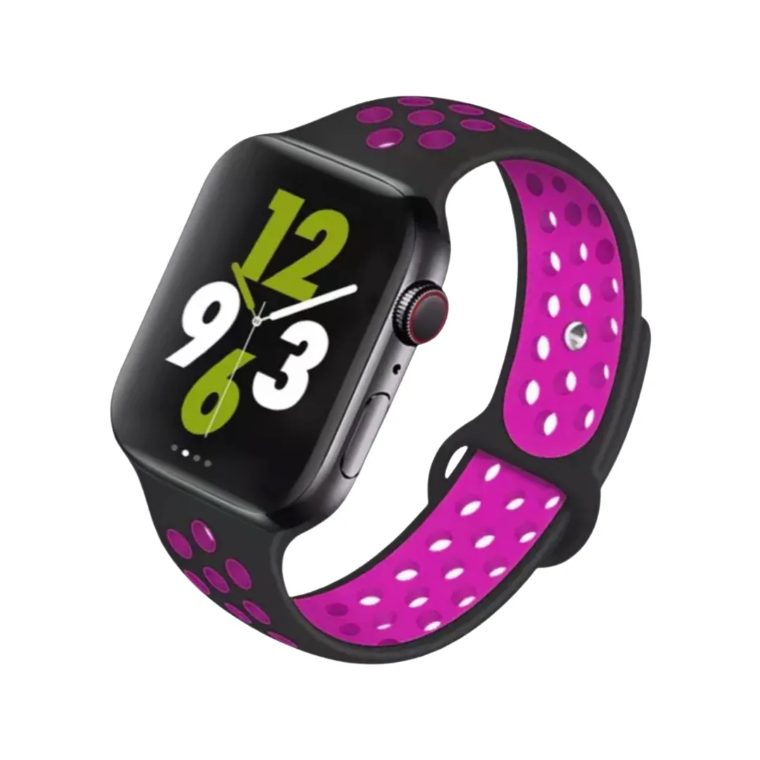 Classic Sports Silicone Apple Watch Band