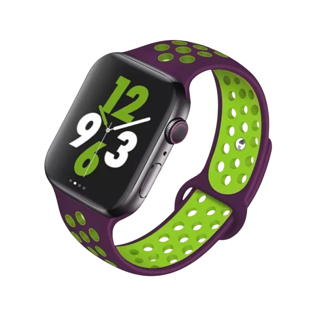 Classic Sports Silicone Apple Watch Band