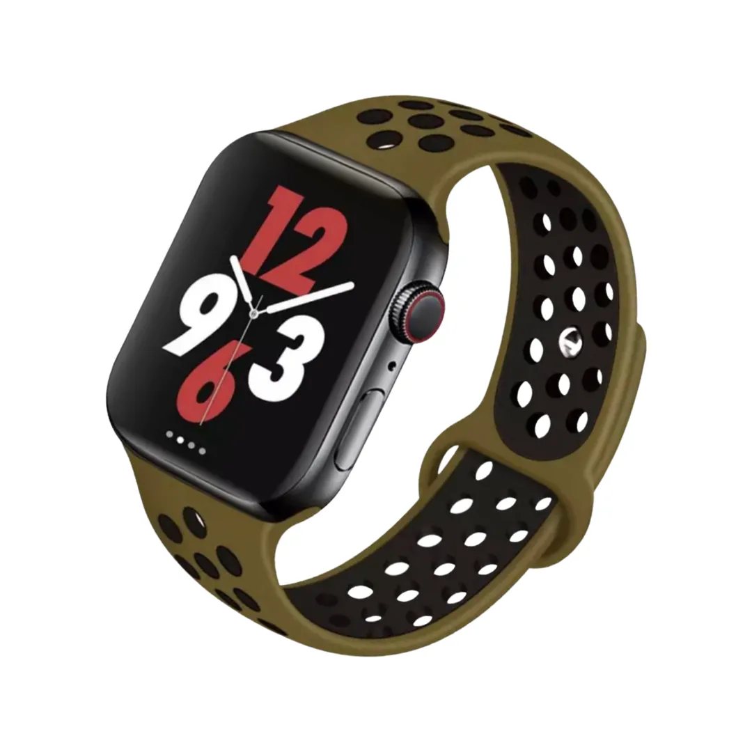 Classic Sports Silicone Apple Watch Band