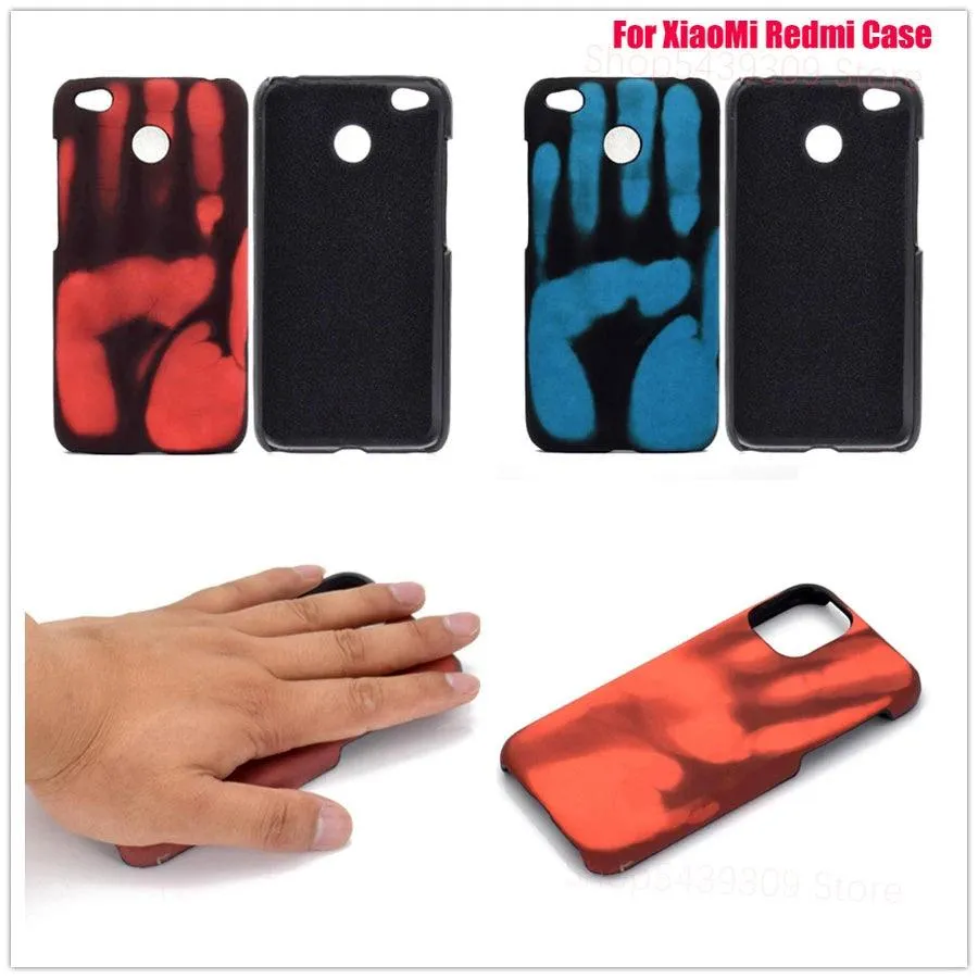 Color Change Thermal Heat Temperature Case For Xiaomi