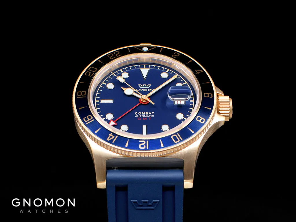 Combat SUB 42 Sports Bronze GMT Blue Ref. GL0321