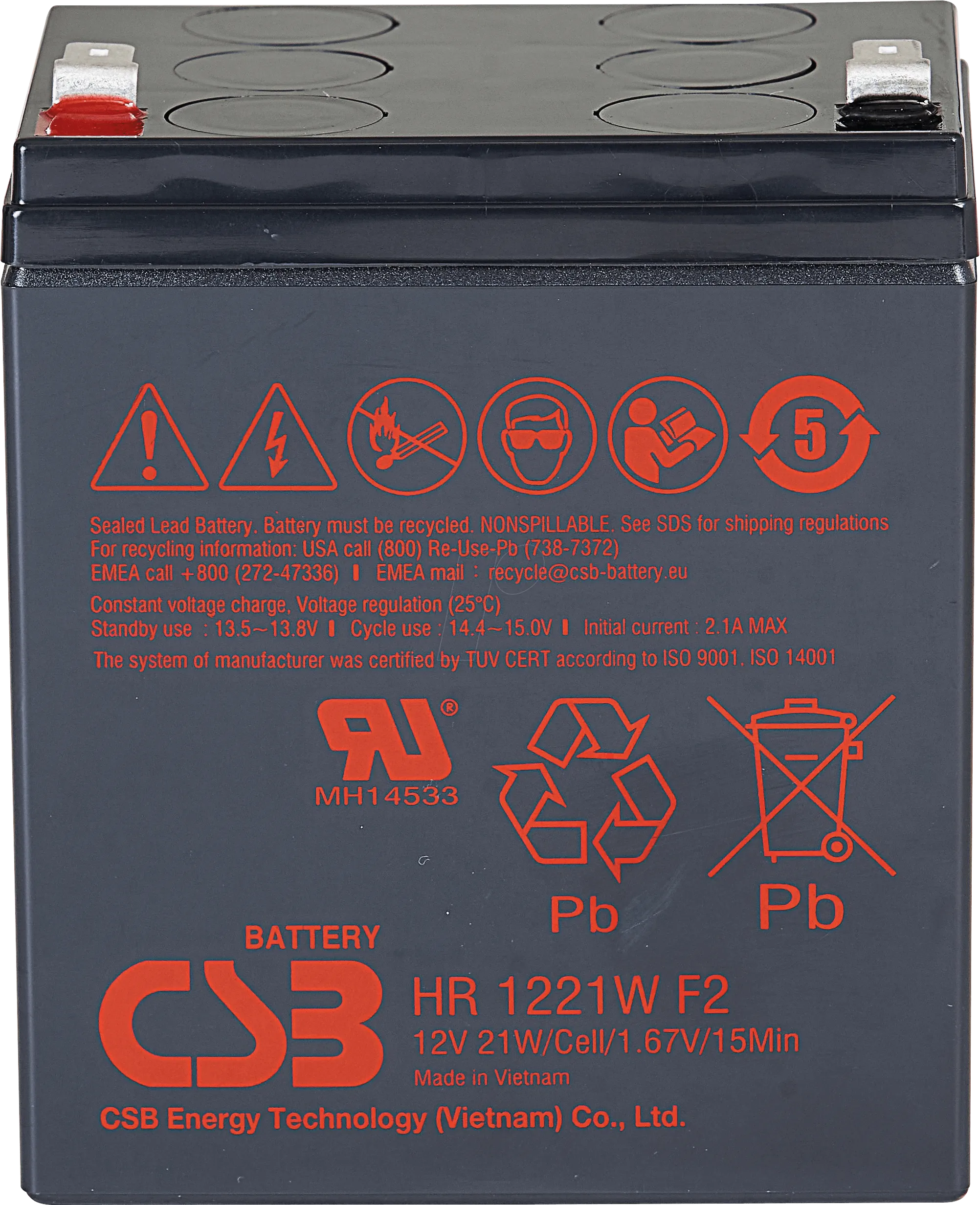 COMPAQ 407419-001 UPS Batteries HR1221WF2X10-COMPAQ-407419-001