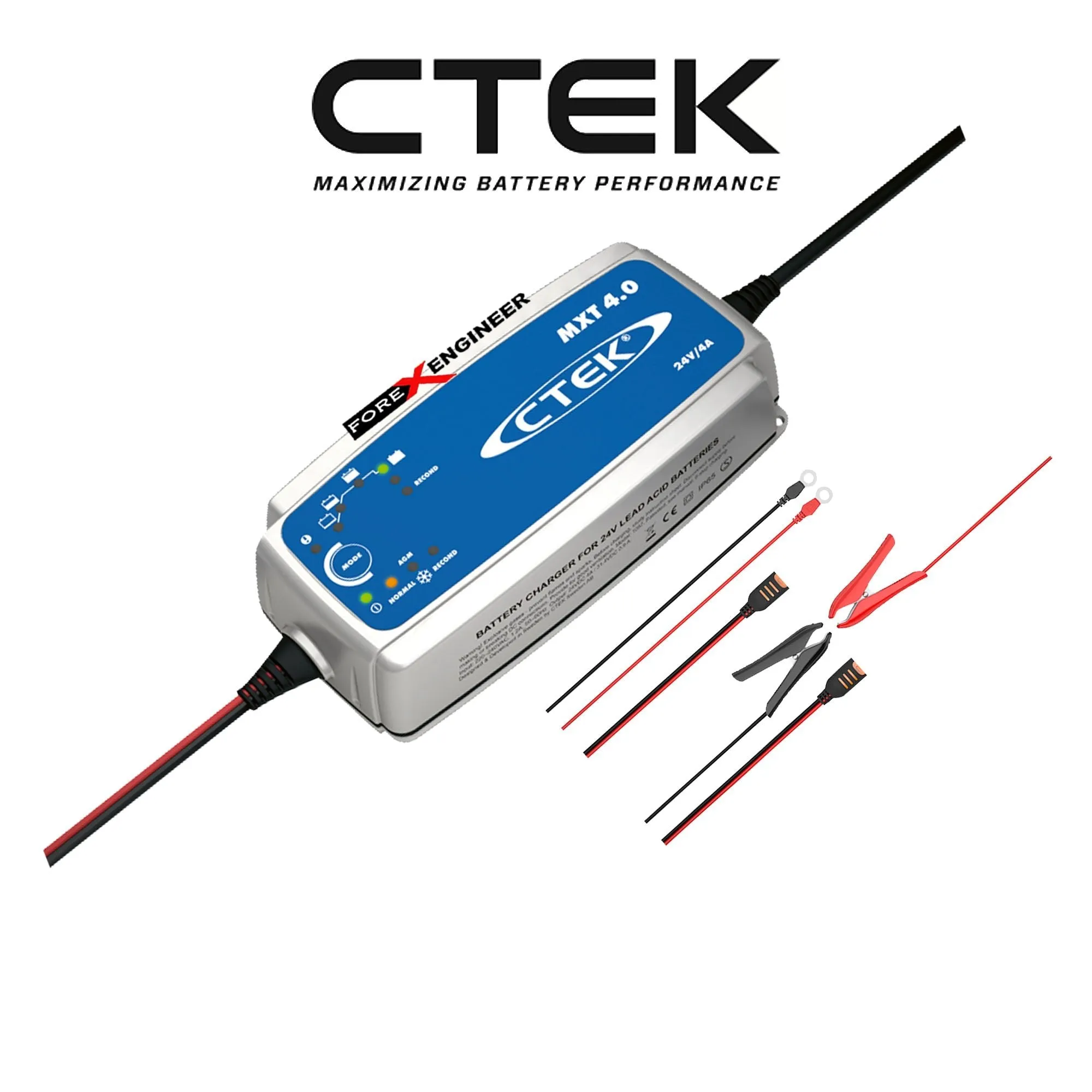 CTEK MXT 4.0 UK 24V Battery Charger   2 Years Warranty (Barcode: 7350009567787 )