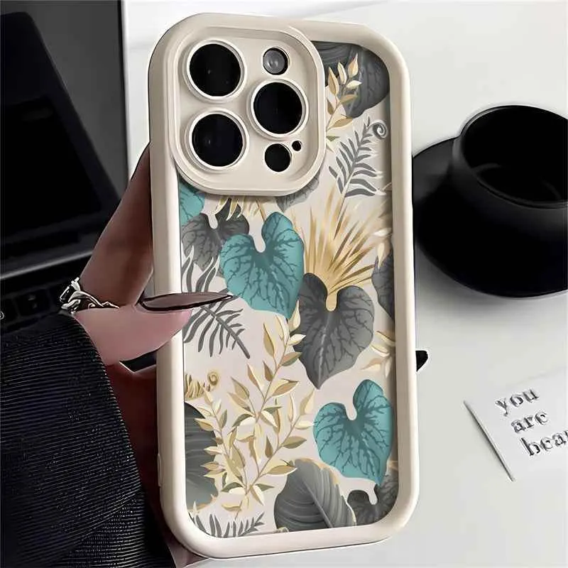 Cute Phone Cases For Galaxy A54, A34, A24, A14, A11, A53, A52, A33, A32, A31, A23, A12, A04E, A03, A05S, A25 - Flower Cover - TSP319