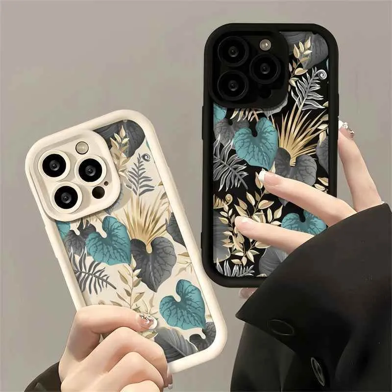 Cute Phone Cases For Galaxy A54, A34, A24, A14, A11, A53, A52, A33, A32, A31, A23, A12, A04E, A03, A05S, A25 - Flower Cover - TSP319