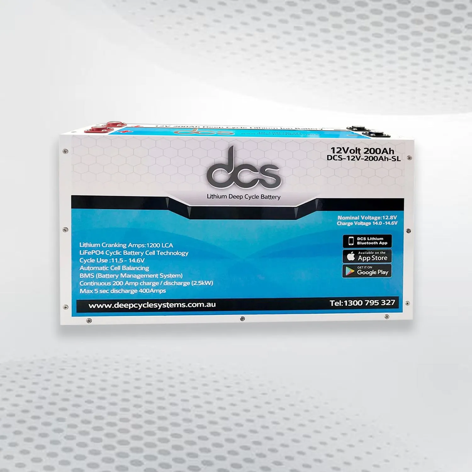 DCS 200AH Slimline Lithium Super Battery