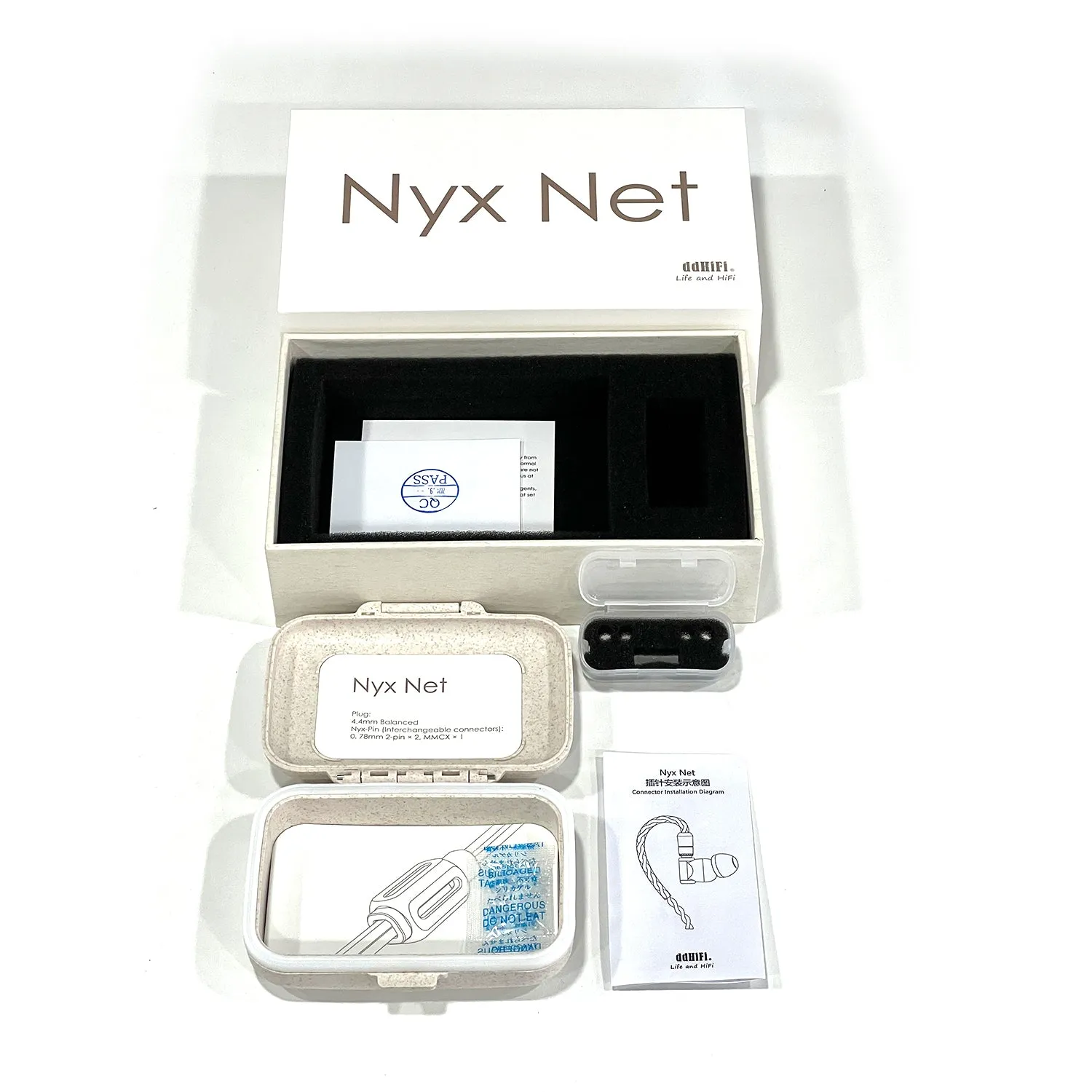 DD ddHiFi BC130 Net (Nyx Net) Shielded Earphone Upgrade Cable