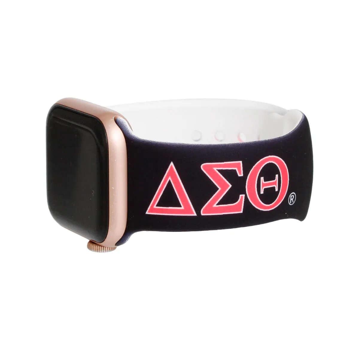 Delta Sigma Theta DST Inspired Apple Watch Band Sorority Black 1913 Watch Band Strap Women