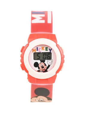 Disney Boy's Mickey Graphic Printed Basic Digital Watch