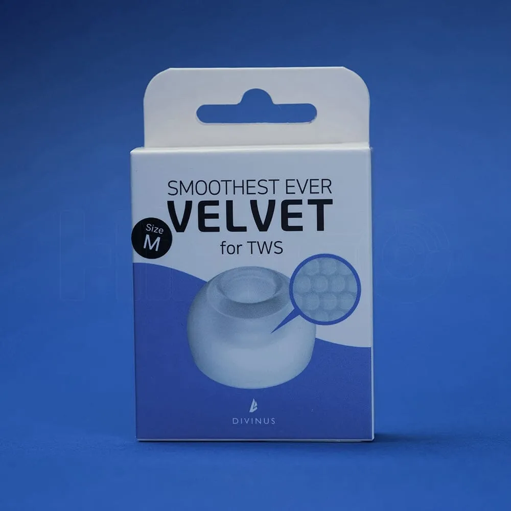 DIVINUS Velvet Eartips For TWS For 3mm-5mm Nozzle