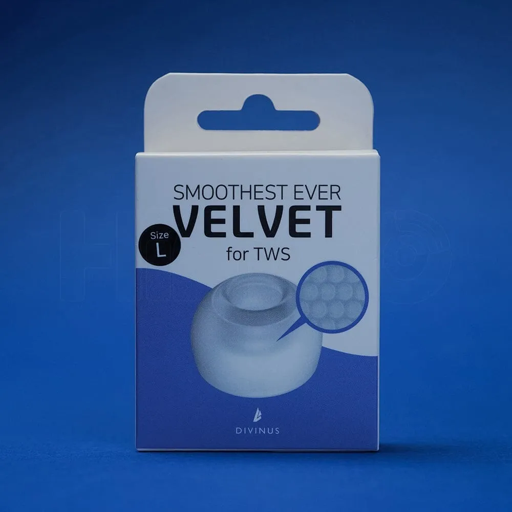 DIVINUS Velvet Eartips For TWS For 3mm-5mm Nozzle