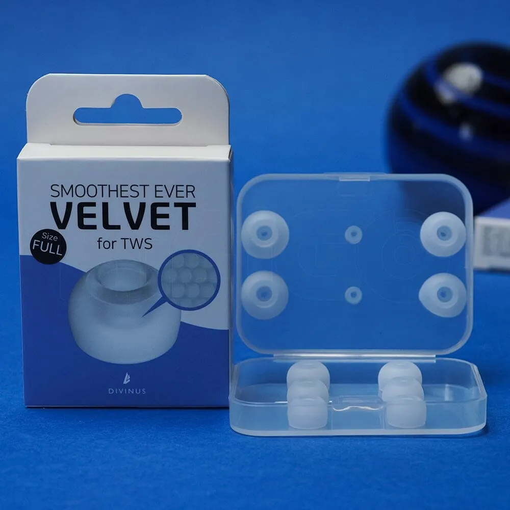 DIVINUS Velvet Eartips For TWS For 3mm-5mm Nozzle