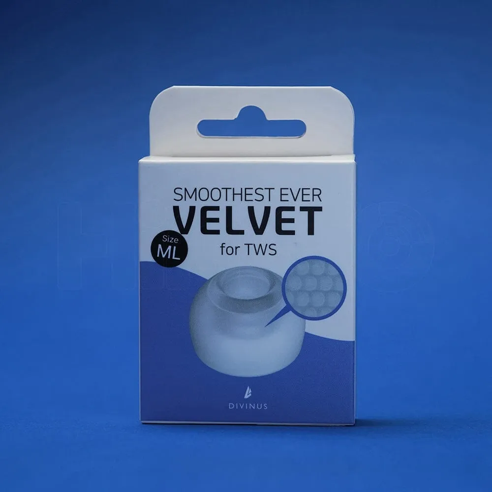 DIVINUS Velvet Eartips For TWS For 3mm-5mm Nozzle