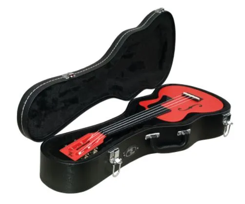 Eddy Finn Black Soprano Ukulele Hard Case