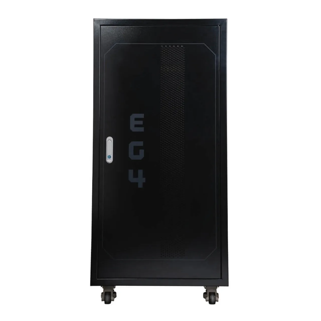 EG4 | Enclosed Battery Rack | 6 Slot | Wheels Included | Bus Bar Covers | Welded   Assembled