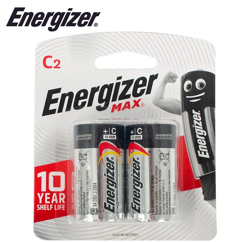 Energizer Max C - 2 Pack (Moq 6)