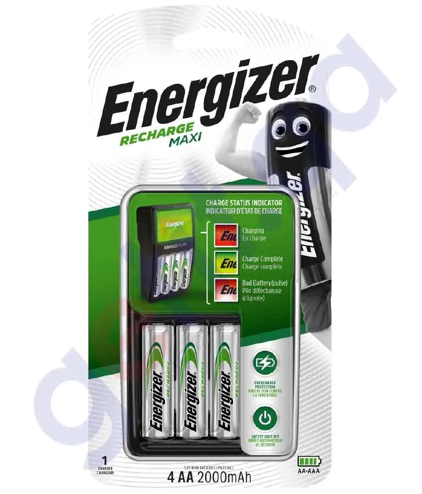 ENERGIZER RECHARGE MAXI AA CHVCM4 BP4