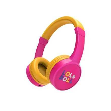 Energy Sistem Lol&Roll Pop Kids Bluetooth Headphones Pink Energy Sistem Kids Headphones Lol&Roll Pop Built-In Microphone