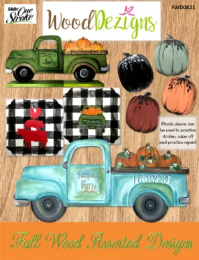 Fall Wood Assorted Designs WoodDezigns Project Packet