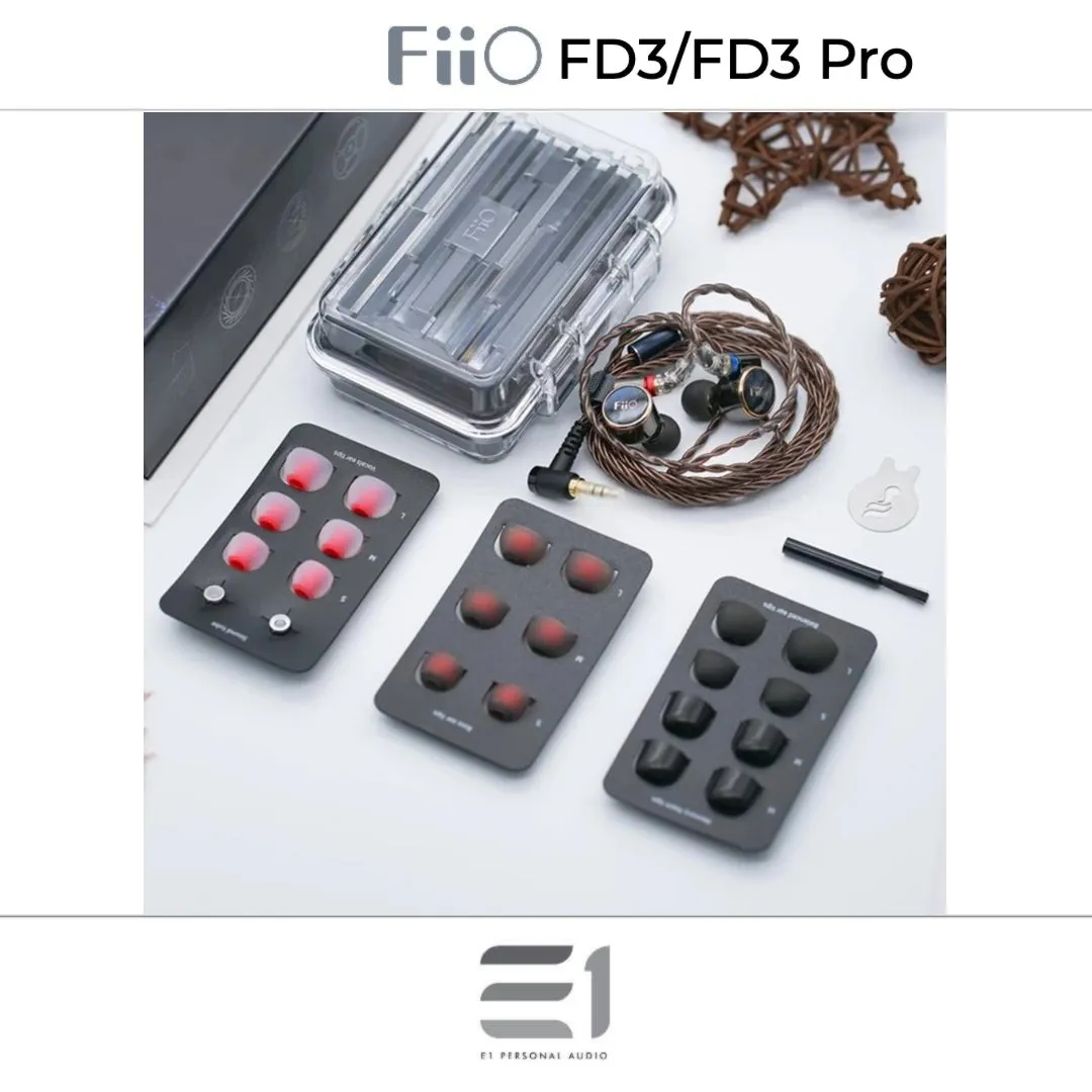 FiiO FD3 / FD3 Pro Universal-Fit In-earphones