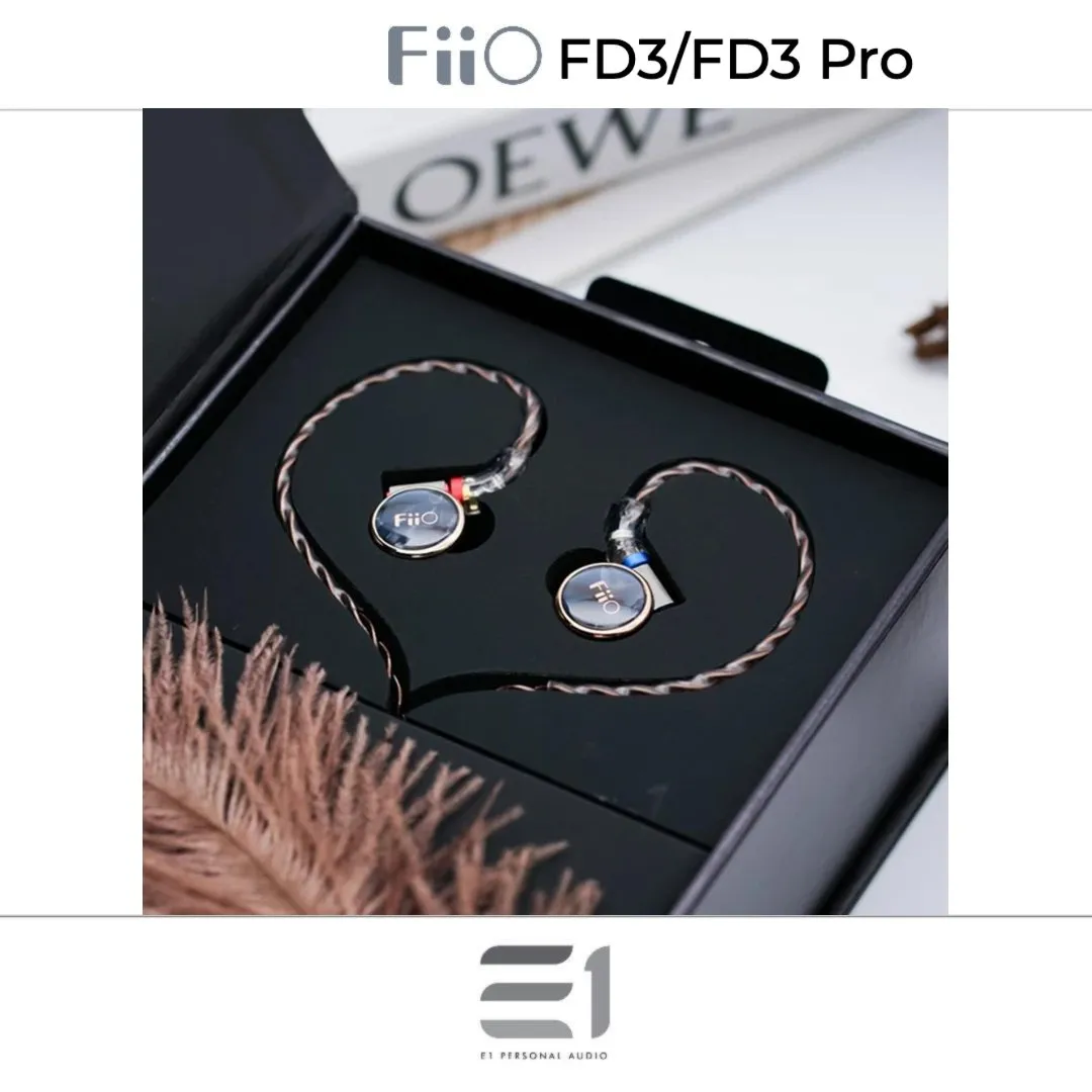 FiiO FD3 / FD3 Pro Universal-Fit In-earphones