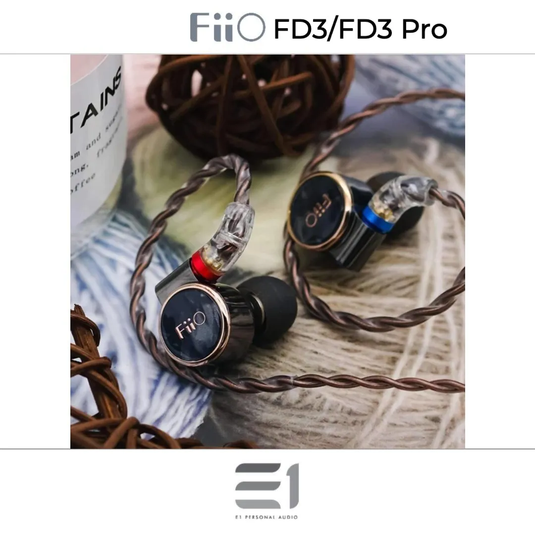 FiiO FD3 / FD3 Pro Universal-Fit In-earphones