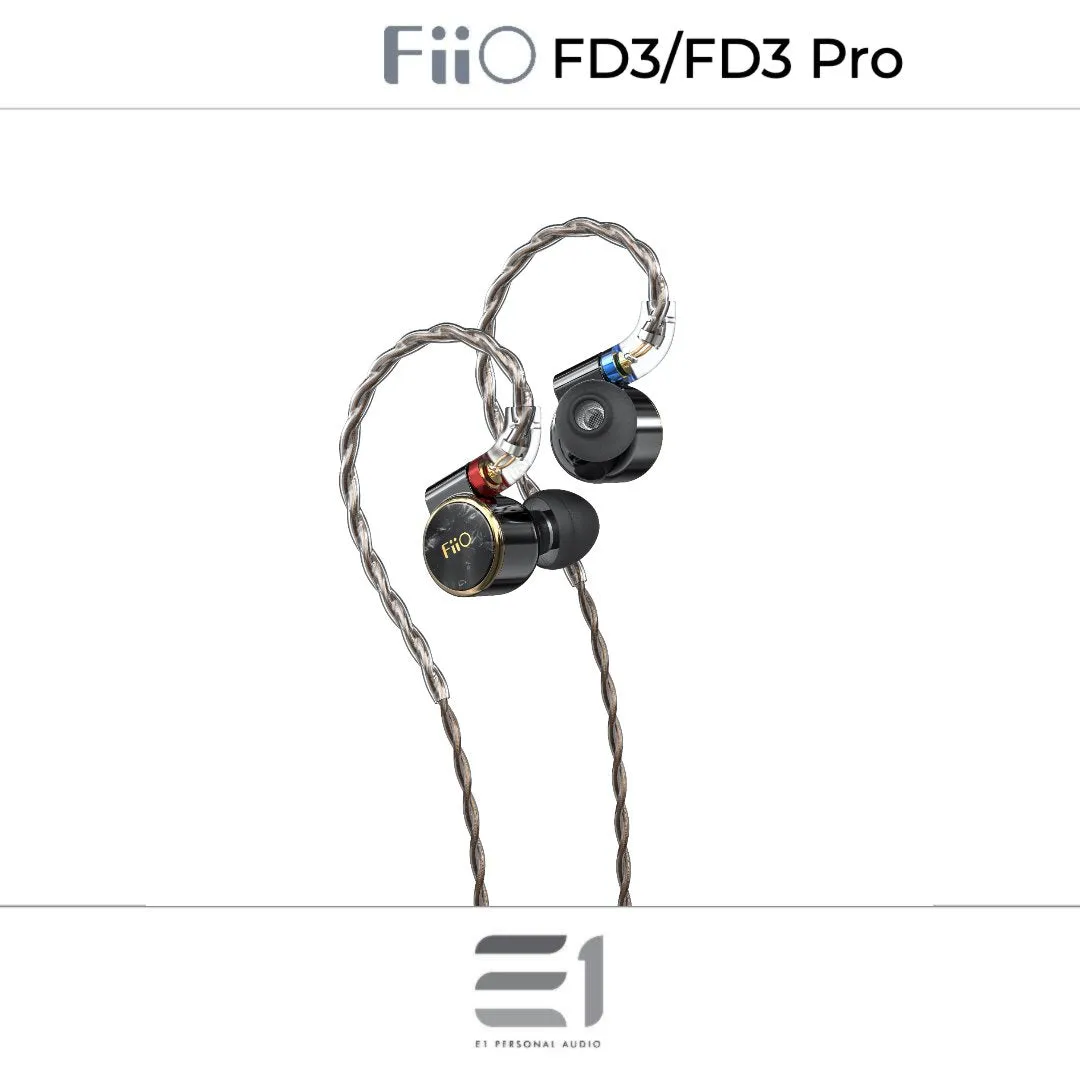 FiiO FD3 / FD3 Pro Universal-Fit In-earphones