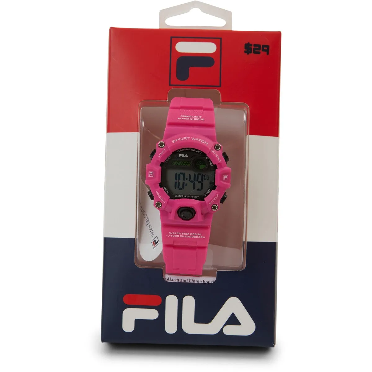 Fila Kids Digital Sports Watch - Pink