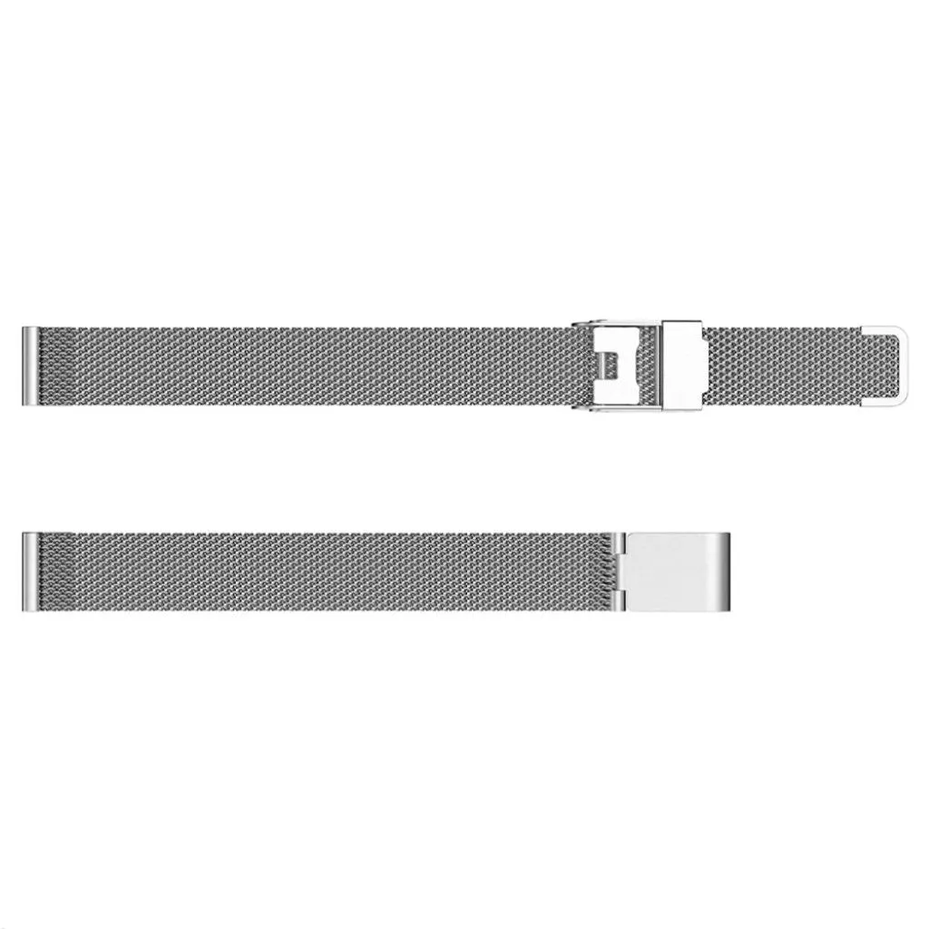 Fitbit Ace 2 / Inspire HR buckle design stainless steel watch band - Silver