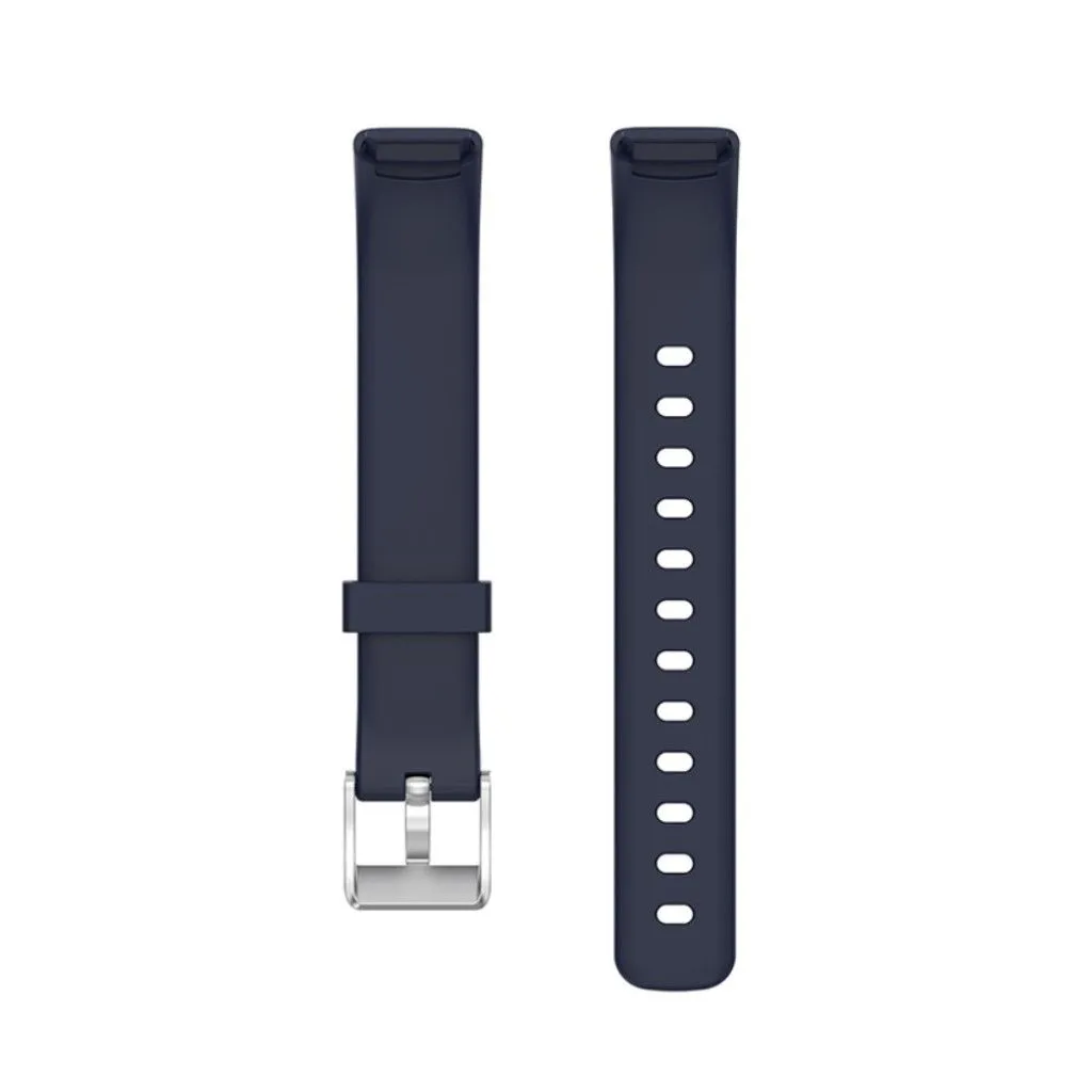 Fitbit Luxe silicone watch strap - Dark Blue / Size: L