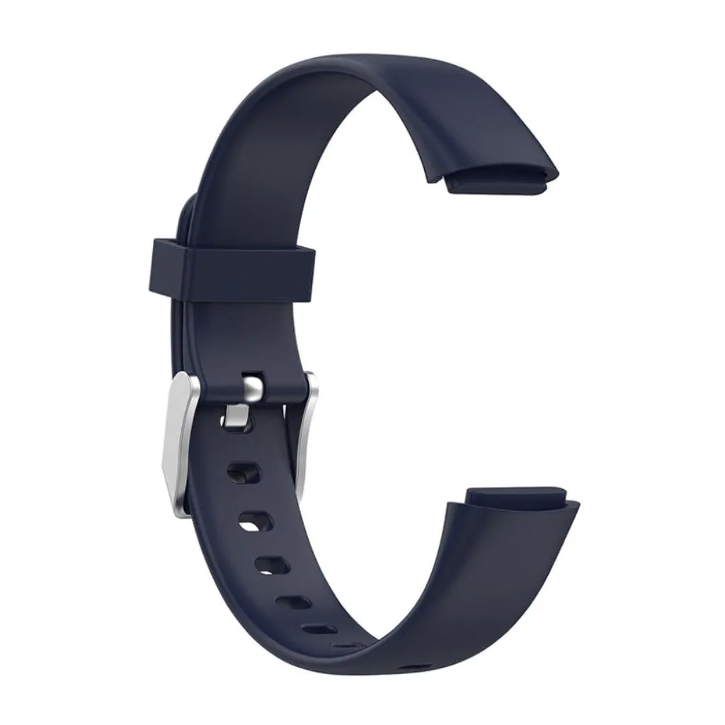 Fitbit Luxe silicone watch strap - Dark Blue / Size: L