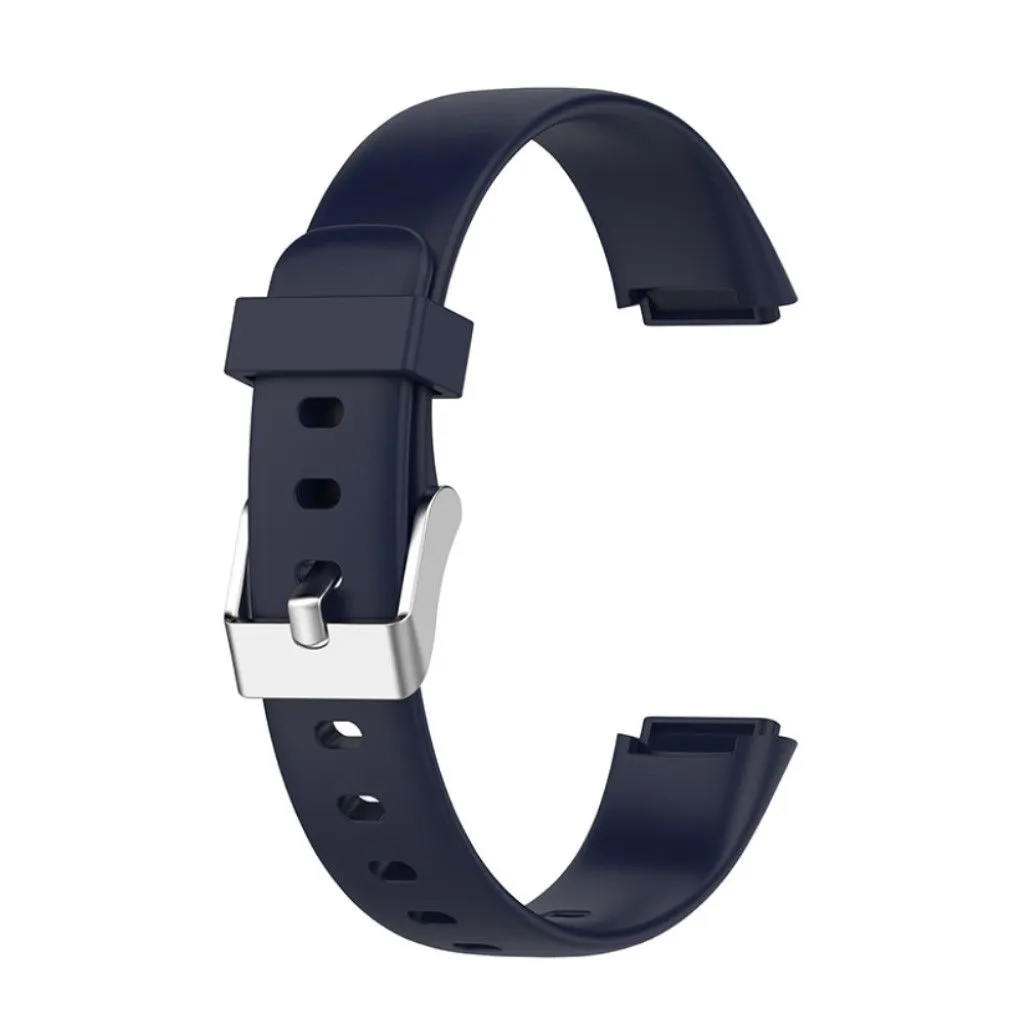 Fitbit Luxe silicone watch strap - Dark Blue / Size: L