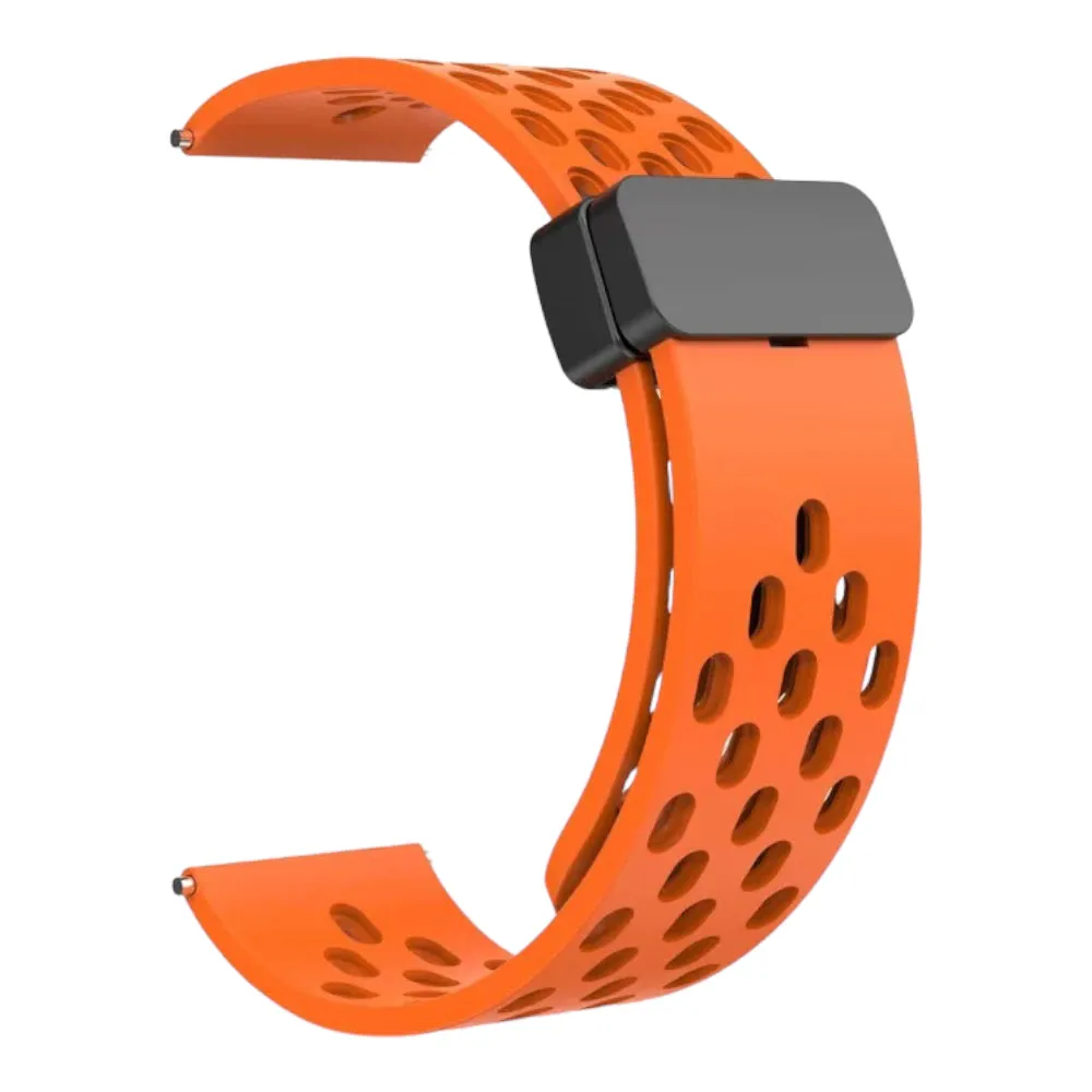 Fitbit Versa 3 compatible Silicone Magnetic Sports Watch Straps