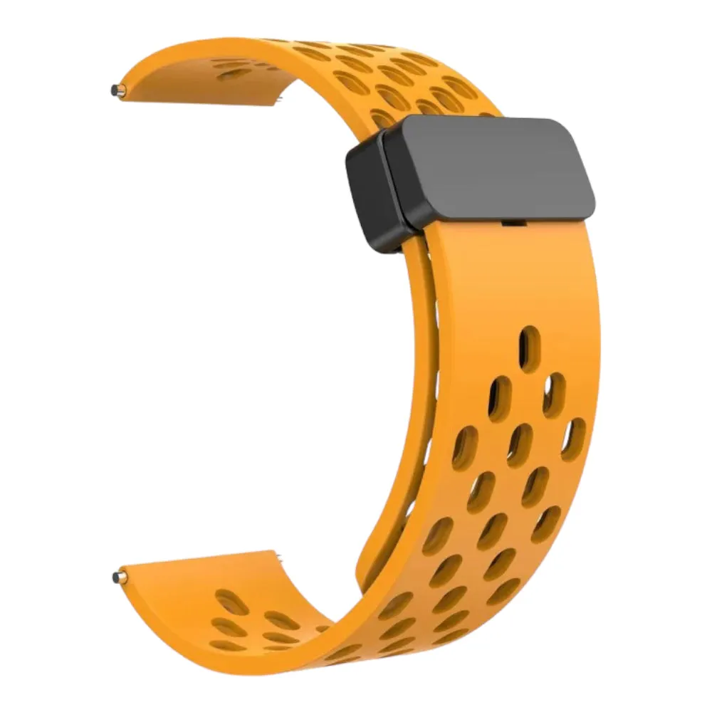 Fitbit Versa 3 compatible Silicone Magnetic Sports Watch Straps