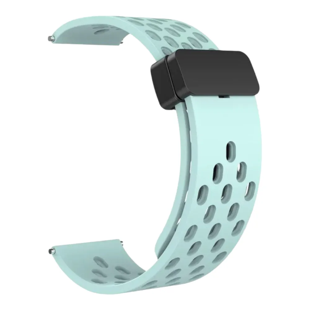 Fitbit Versa 3 compatible Silicone Magnetic Sports Watch Straps