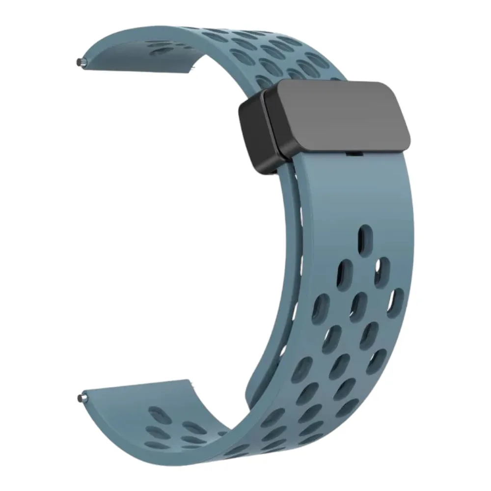 Fitbit Versa 3 compatible Silicone Magnetic Sports Watch Straps