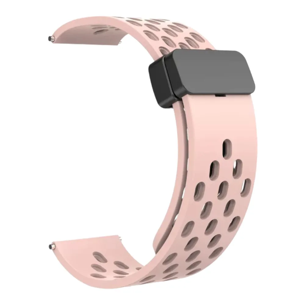 Fitbit Versa 3 compatible Silicone Magnetic Sports Watch Straps