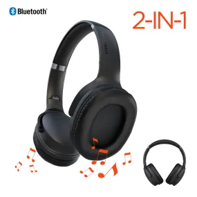 Flip 2-in-1 Wireless Headphones   Speaker | Black