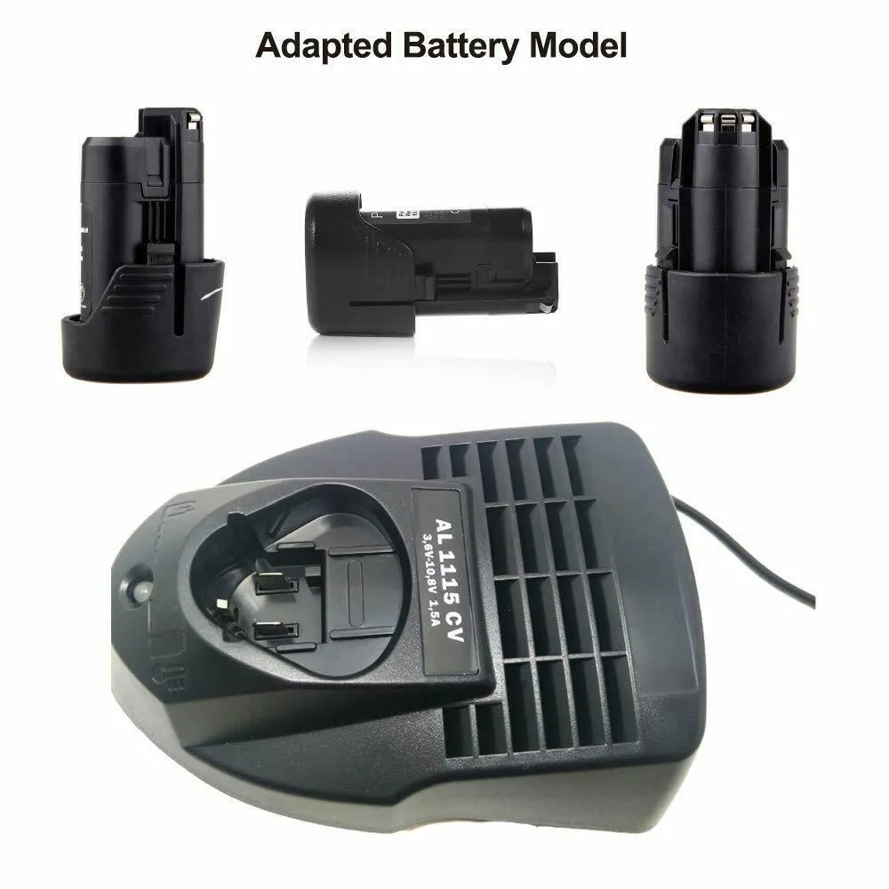 For Bosch 10.8v Li-ion Battery Charger AL1115CV |1.5A BAT414