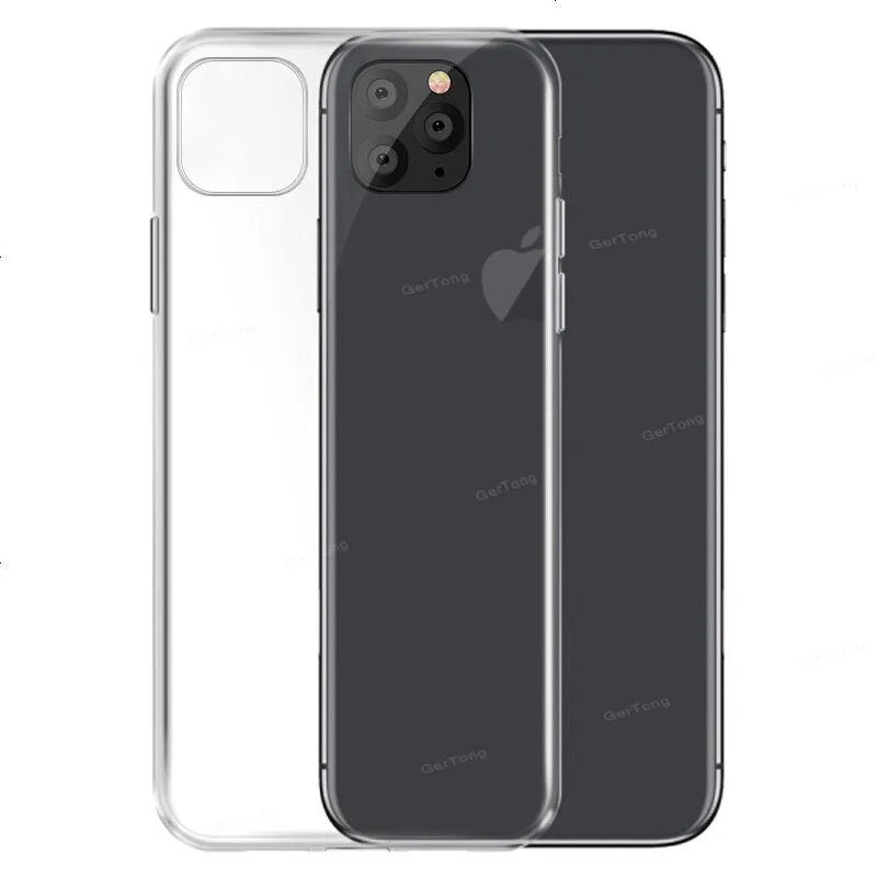 For iPhone 11 Case Clear TPU Cover For iPhone 11 Pro Max 2019 Silicone Ultra Thin Phone Case For iPhone11 5.8 6.1 6.5 inch